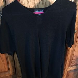 Sag Harbor Petite black sweater